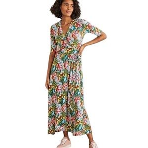 Boden Lavinia Jersey Wrap Maxi Dress size 2R J0700